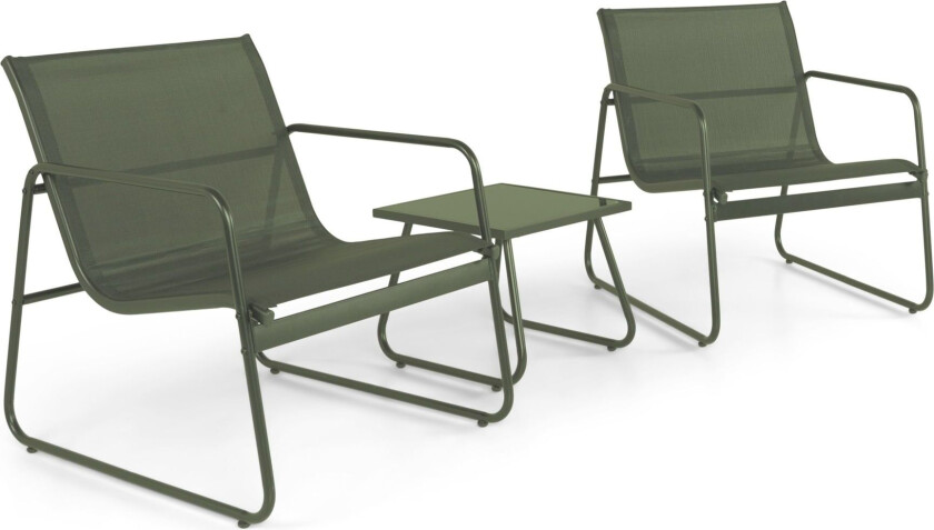 Pelanda loungesett for utendørs bruk - Grønn