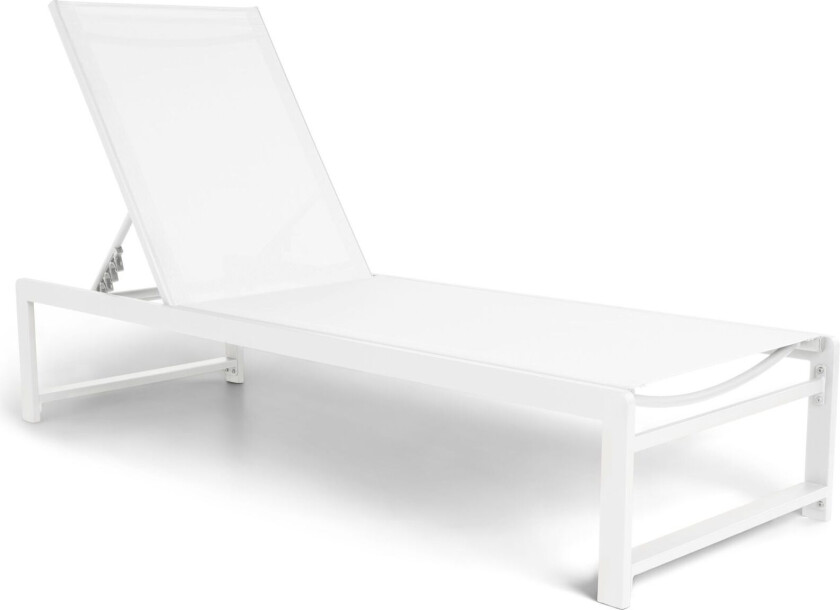 Sanna Solseng med Justerbar Ryggstøtte - Hvit