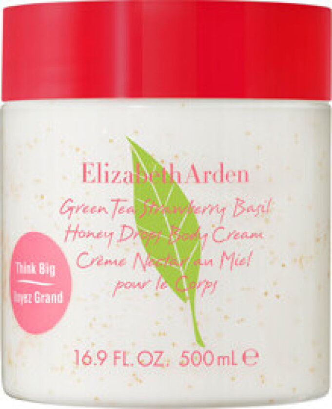 Green Tea Strawberry Basil - Honey Drops Cream 500 ml