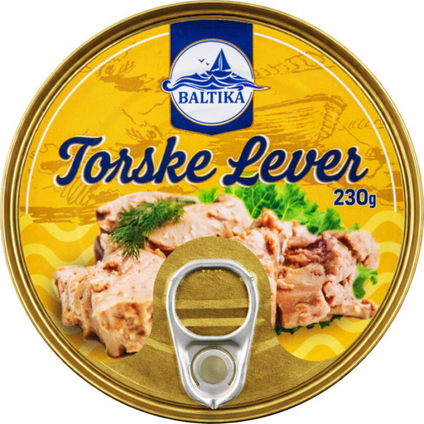 Torskelever 230g