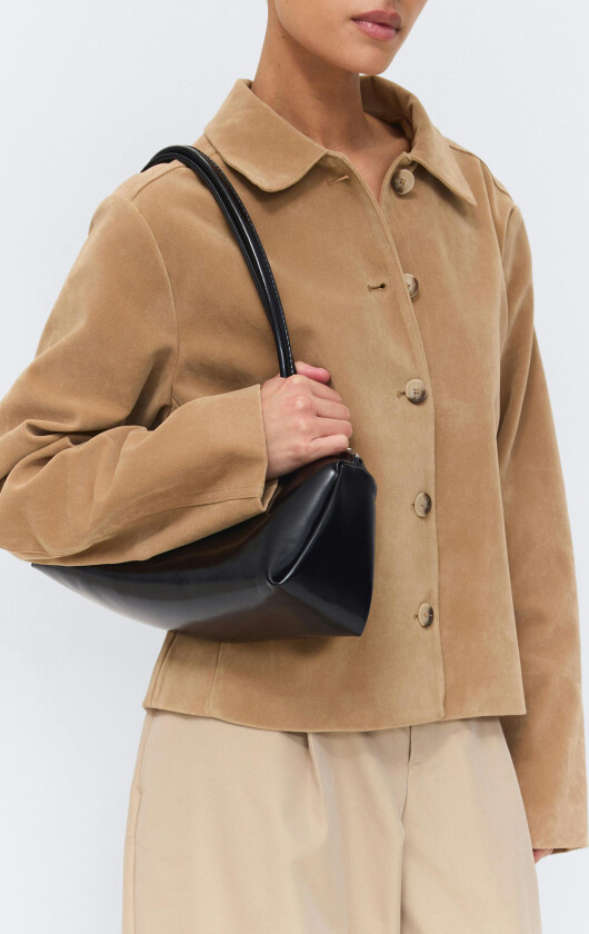 - Patent shoulder bag - Skuldervesker - Svart - ONESIZE - Dame