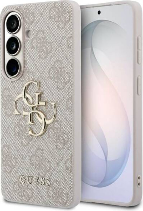 4G 4G-etui med stor metalllogo for Samsung Galaxy S26 - Rosa