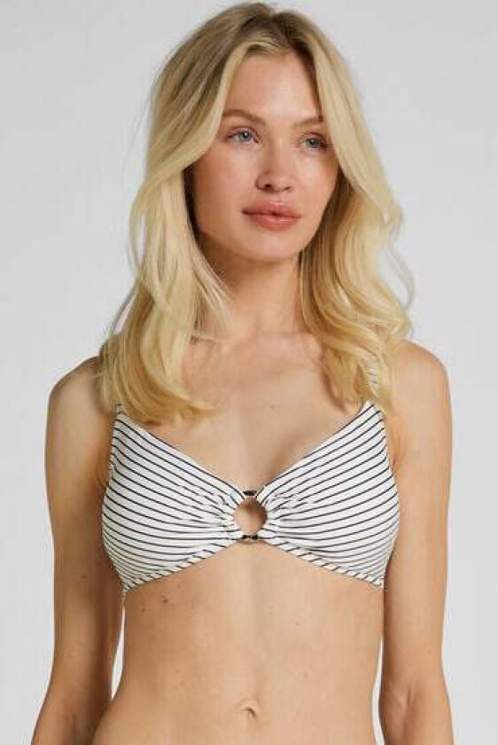 Bikinitopp Stripes Hvit