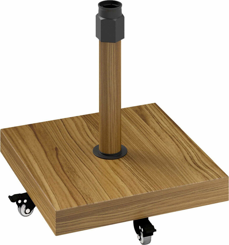 Parasollfot med hjul – treutseende, 26 kg