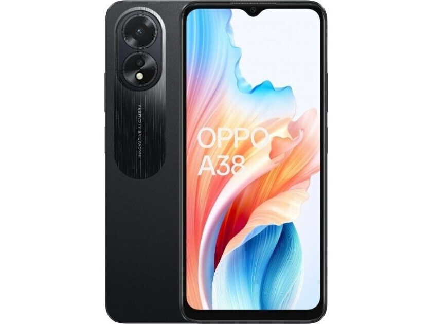 Oppo Smarttelefoner Oppo A38 128 GB 6,56" 4 GB RAM MediaTek Helio G85 Svart