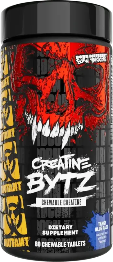 Creatine Bytz Chewables - 80 tyggetabletter - Tang Blue Razz
