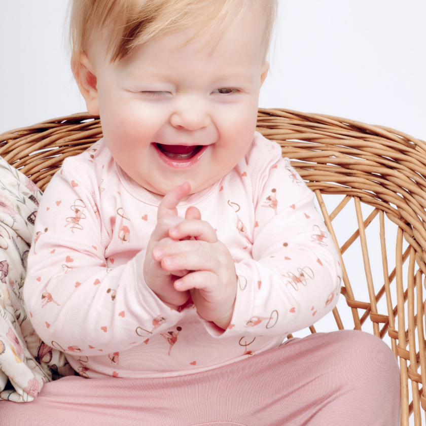 Body i Bambus Buller Gymnast Chalk Pink - 86