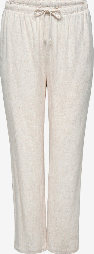 Bukser carSiesta HW Pull-up Linen Bl Pnt - Grå