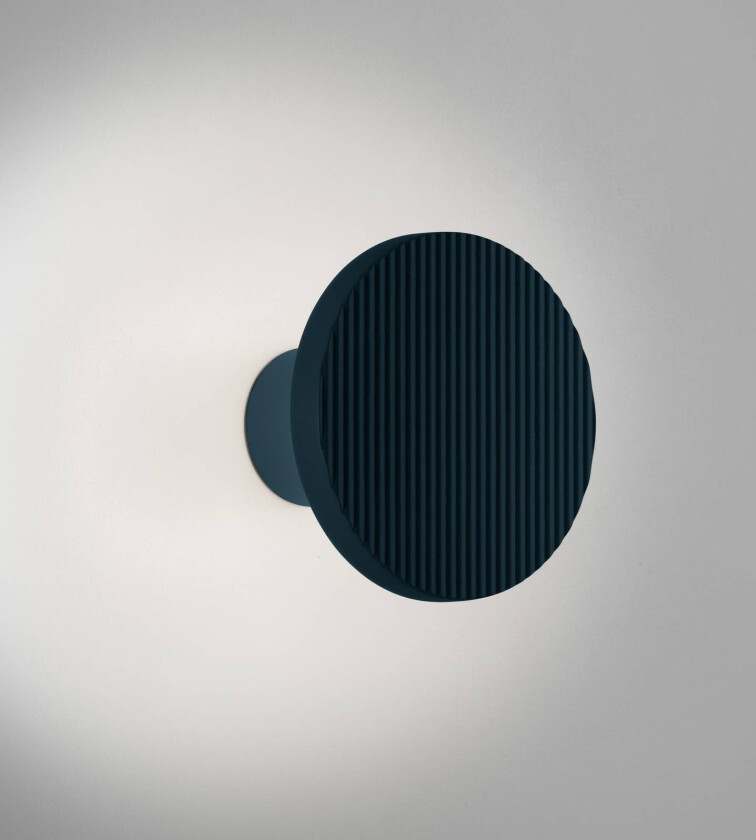 LED-vegglampe Arid A/01 gråblå CCT 2.200-2.700K IP44