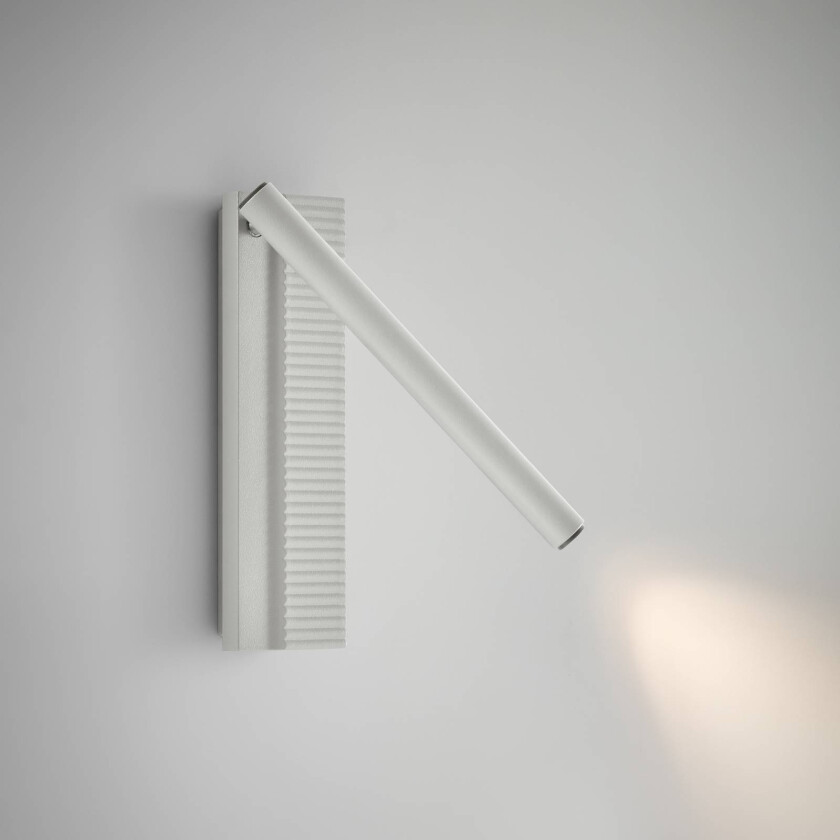 LED-vegglampe Arid A/02 hvit, aluminium, 2700 K