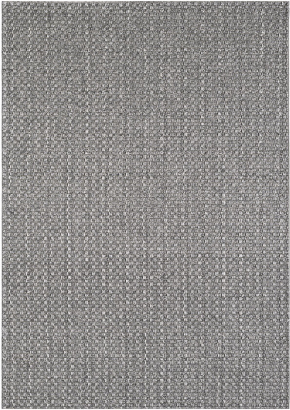 Gulvteppe - 160x230 cm - Mørkegrå teppe med sklisikker bakside - Løst teppe fra Nordstrand Home Gry