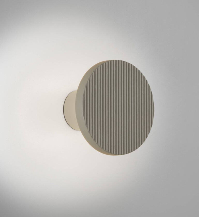 LED-vegglampe Arid A/01 grå CCT 2.200-2.700 K IP44