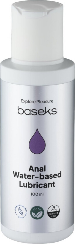 Vannbasert Anal Glidemiddel 100 ml - Klar