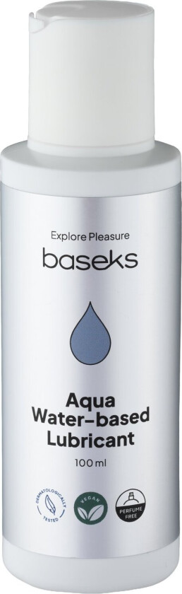Aqua Glide Vannbasert Glidemiddel 100 ml - Klar