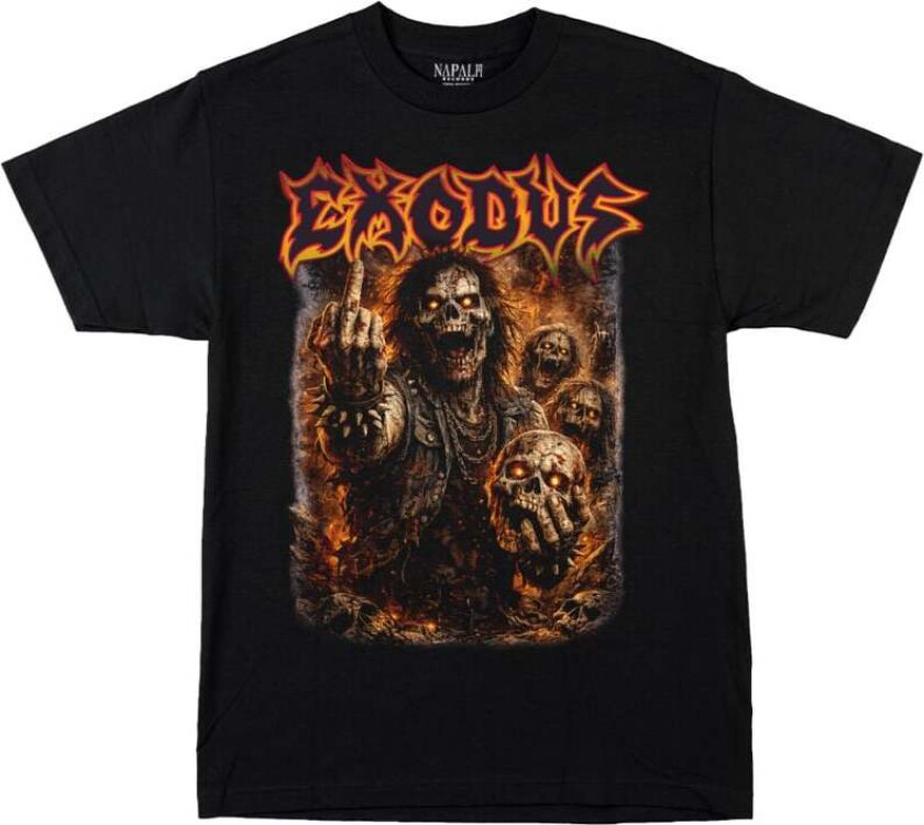 T-skjorte - No Pity No Mercy - S til XXL - Herrer - svart