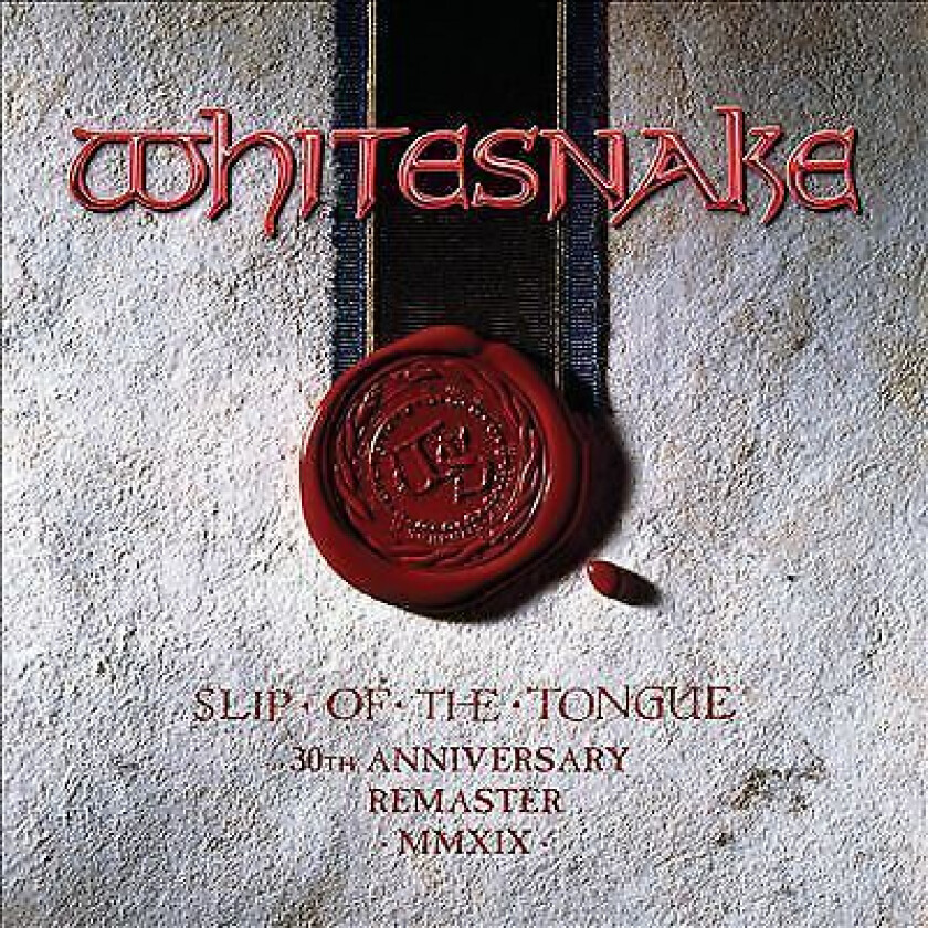 Whitesnake : Slip of the Tongue: 30th Anniversary Remaster MMXIX CD 30th