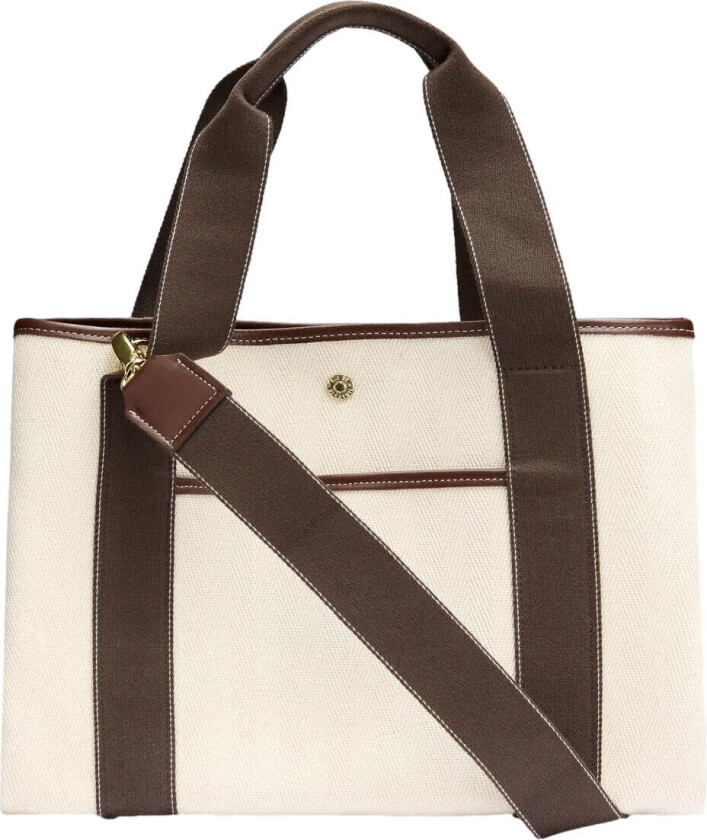 Rue De Verneuil Traversée M Pocket White/mini Sellier Brown Veske Off-White Og Brun Brun female