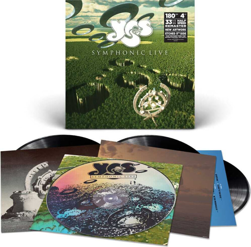 Yes Symphonic Live LP/Vinyl