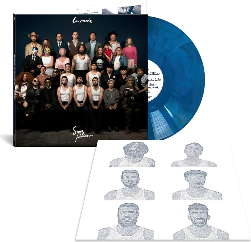La Maravillosa Orquesta Del Alcohol San Felices Blue & Black Marble Vinyl LP/Vinyl