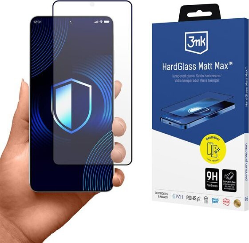 3mk HardGlass Matt Max herdet glass for Samsung Galaxy S26 Ultra