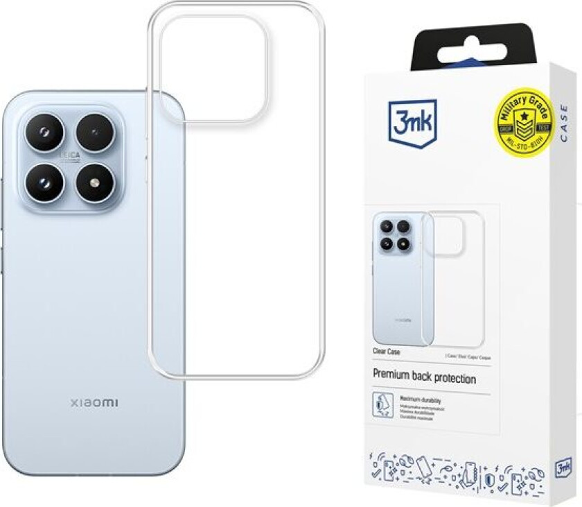 3mk Gjennomsiktig etui for Xiaomi 17 - gjennomsiktig