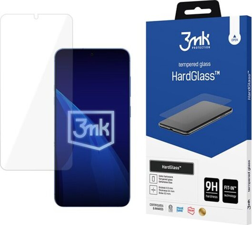 3mk HardGlass herdet glass for Samsung Galaxy S26 +