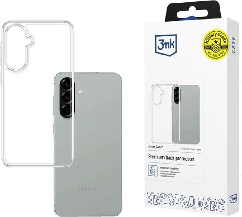 3mk Armor-etui for Samsung Galaxy A57 - gjennomsiktig