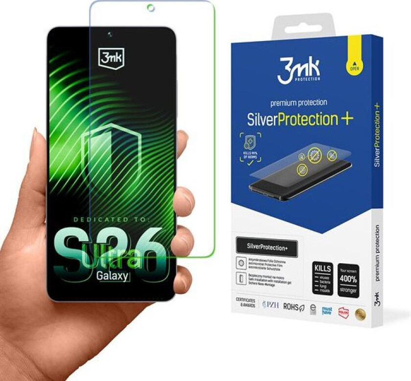 3mk SilverProtection+ beskyttelsesfilm for Samsung Galaxy S26 Ultra