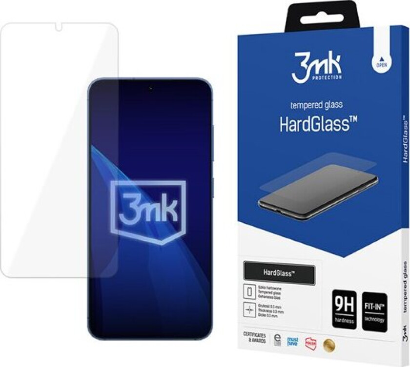 3mk HardGlass herdet glass for Samsung Galaxy S26 Pro