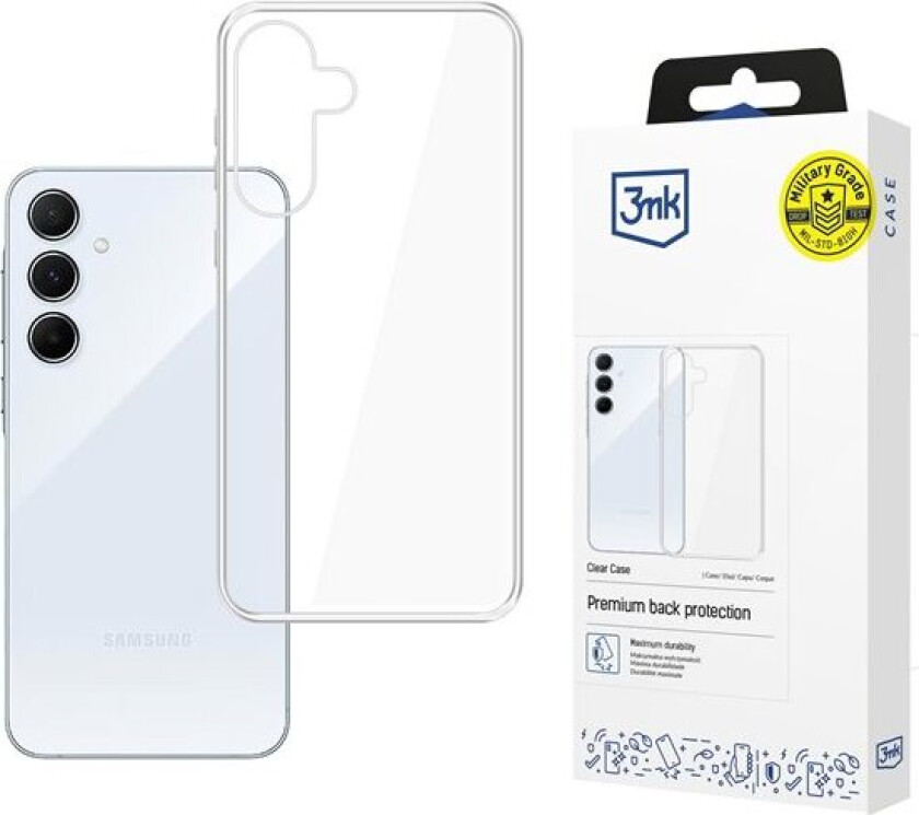 3mk Gjennomsiktig deksel for Samsung Galaxy A57 - gjennomsiktig