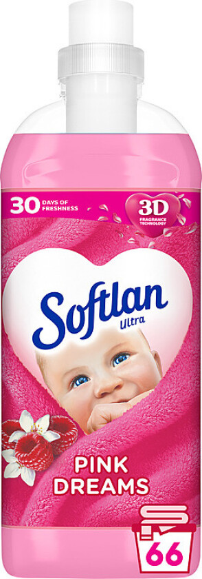 Softlan Tøymykner Pink Dreams 1l