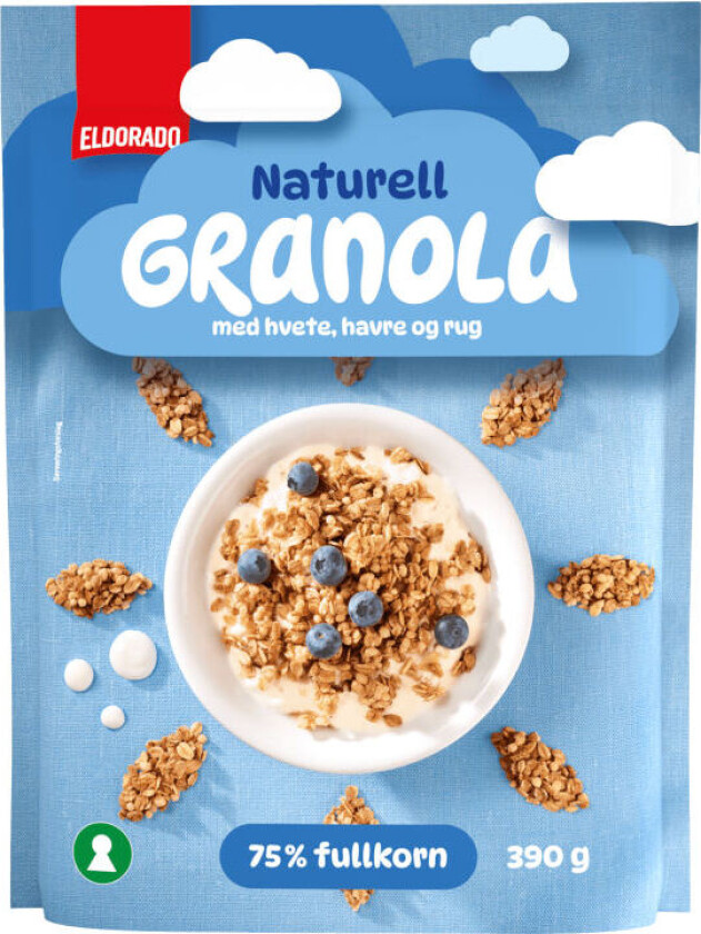 Granola Naturell 390g Eldorado