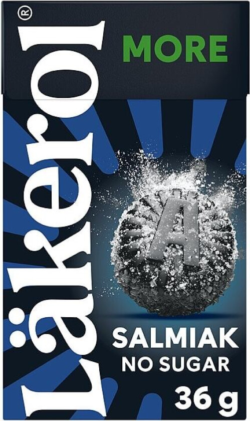 Läkerol More Salmiak 30g