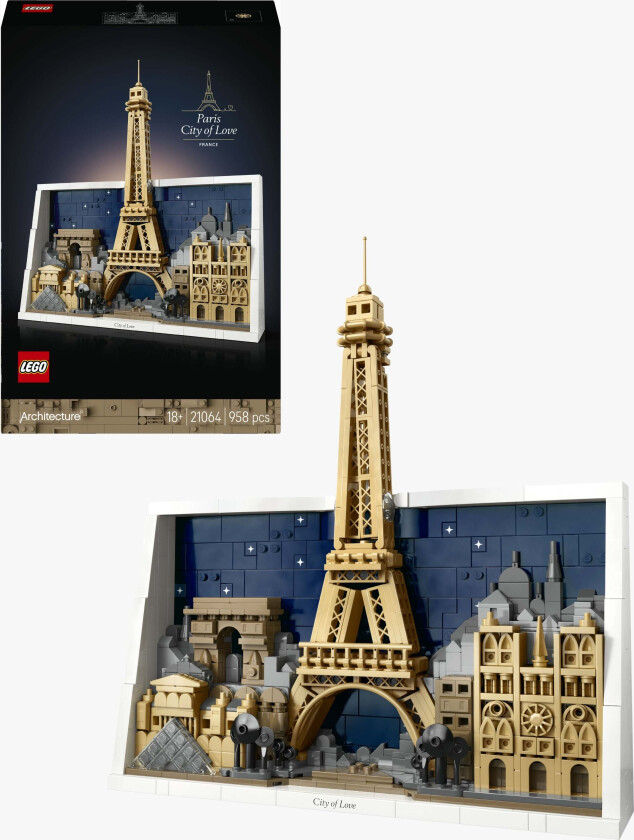 Architecture 21064 Paris - romantikkens by