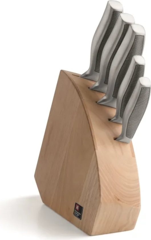 SENSE - 5 stk knivblokk - tre