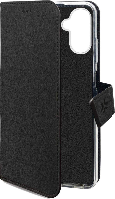 Galaxy A27 5G lommebokdeksel, svart, økologisk skinn