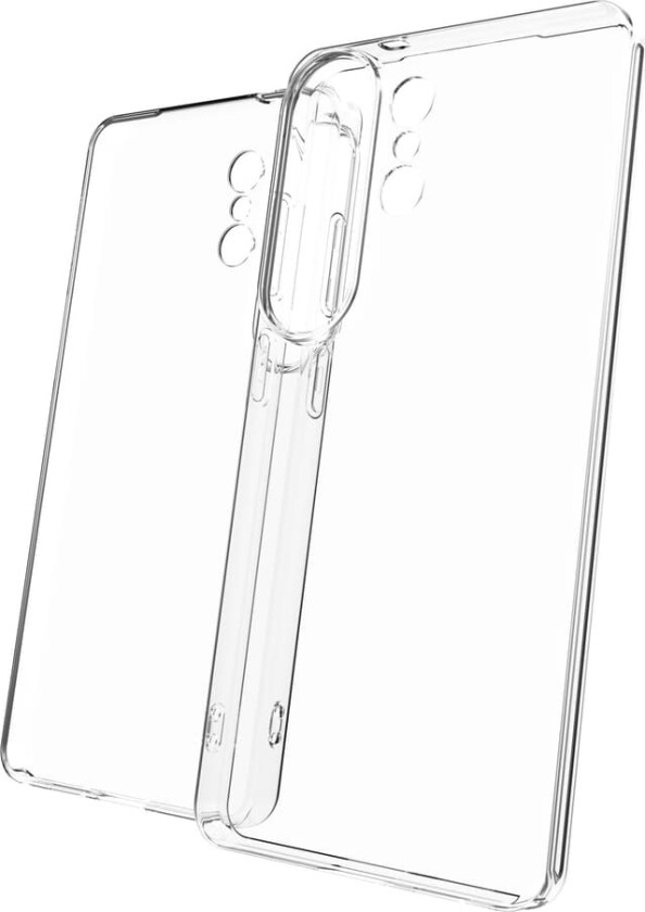 Samsung Galaxy S26 Ultra telefondeksel (gjennomsiktig)