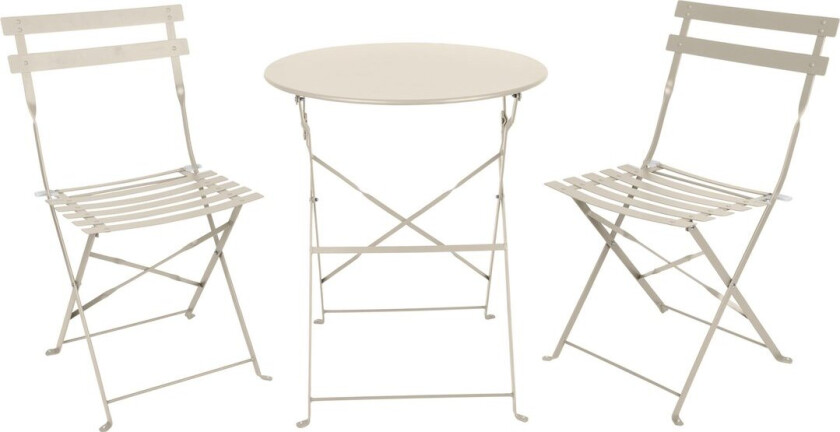 OUTFIT BISTROSETT 3 DELER SAND/GRÅ