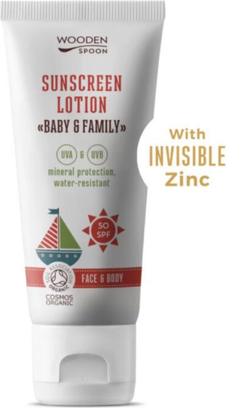 Solkrem til Baby og Barn SPF50 100ml - Onesize