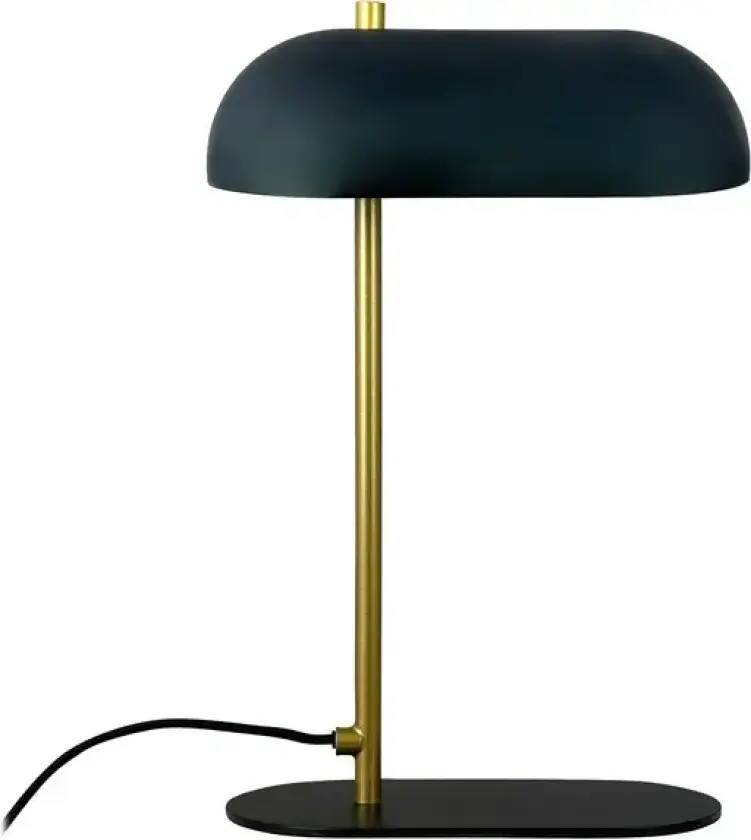 Arch bordlampe Mini, svart/messing, 32 cm