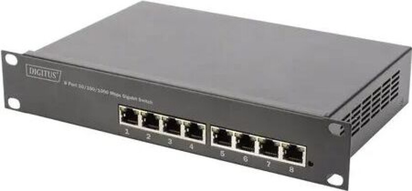 Digitus Dn-95331 8-port Gigabit 10" Poe 80w Switch