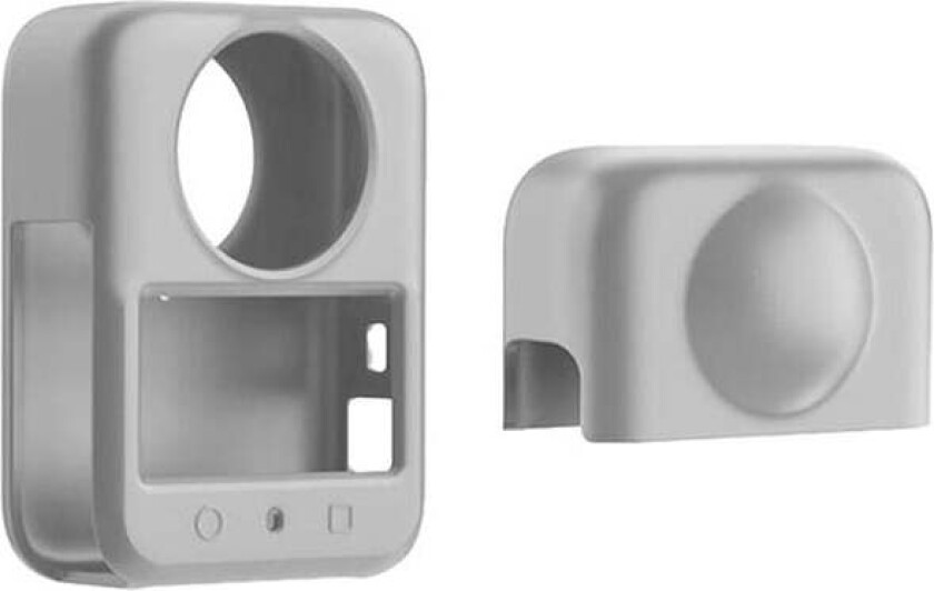 Silicone Cover with Lens for Osmo 360 - Gray