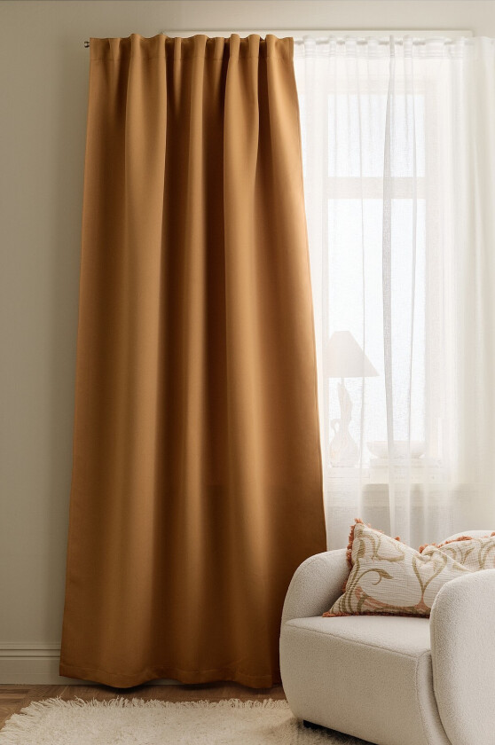 Mørkleggingsgardin Linnie 1-pakning - Orange