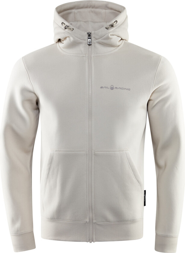 Men's Bowman Logo Zip Hood Ecru