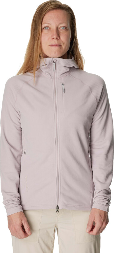 Women's Aero Houdi Silver Purple