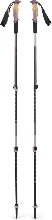 Trail Vista Shock Trek Poles Dark Mauve