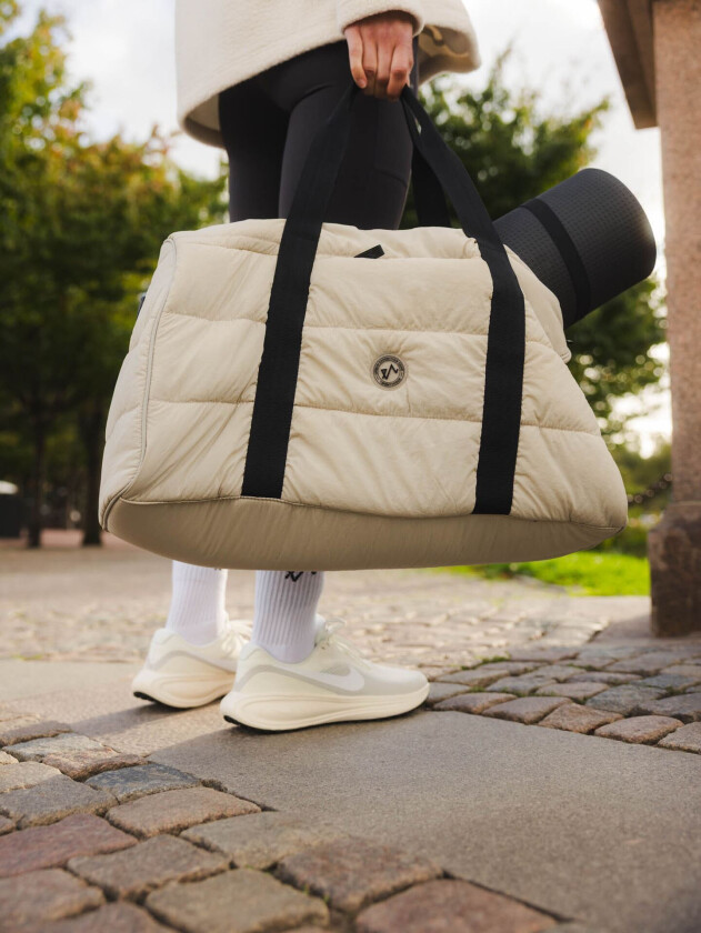 & Vattert Duffel bag 35L - Grå - Unisex - Bager - Duffel bag