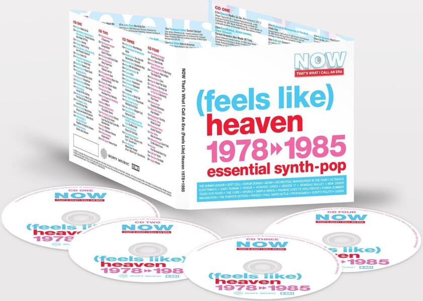 Diverse Artister NOW That's What I Call an Era (Feels Like) Heaven 19781985 Essential SynthPop CD
