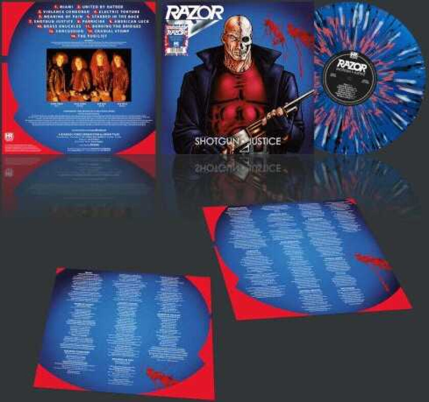 Razor Shotgun Justice LP/Vinyl