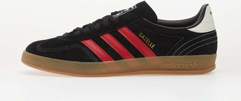 Joggesko adidas Gazelle Indoor Core Black/ Better Scarlet/ Gum4 EUR 46